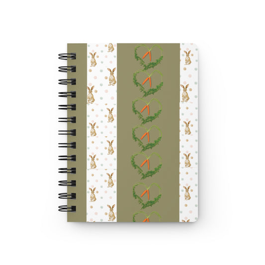 "Where's my carrot? "Spiral Bound Notebook