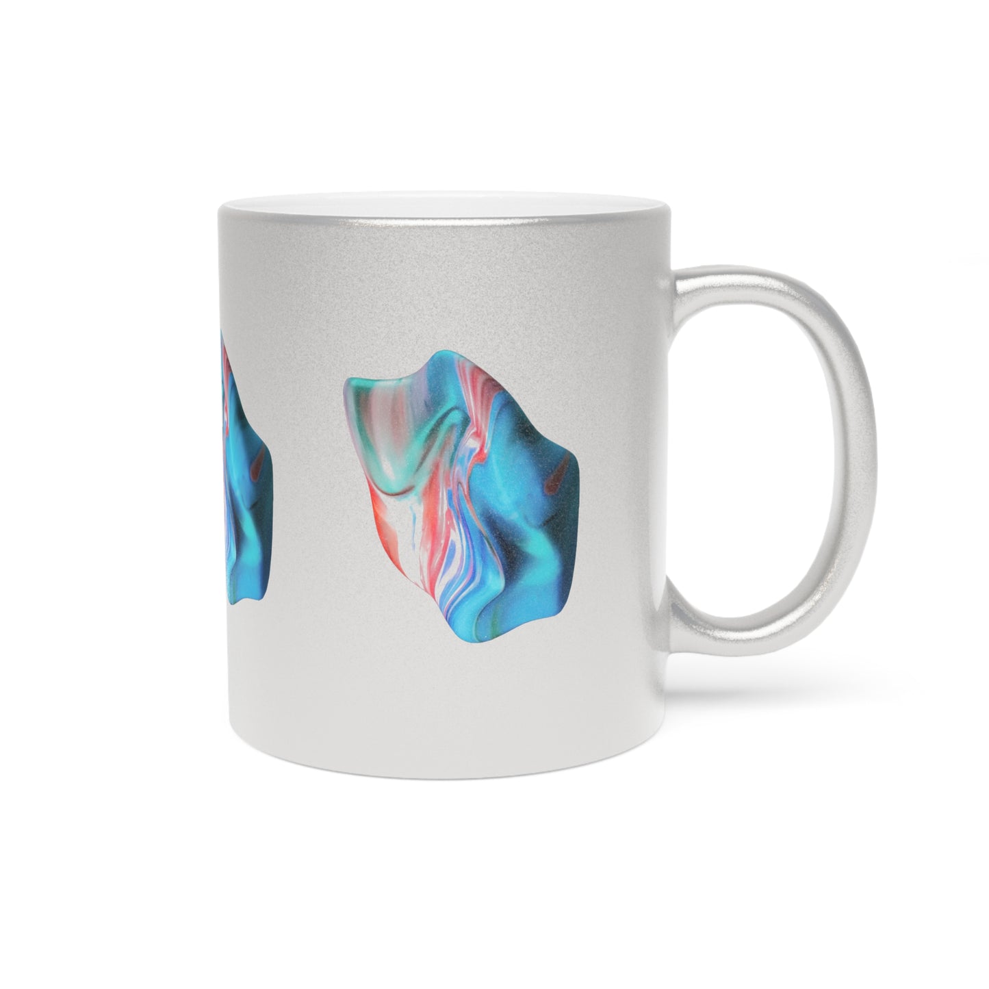 Metallic Mug (Silver)