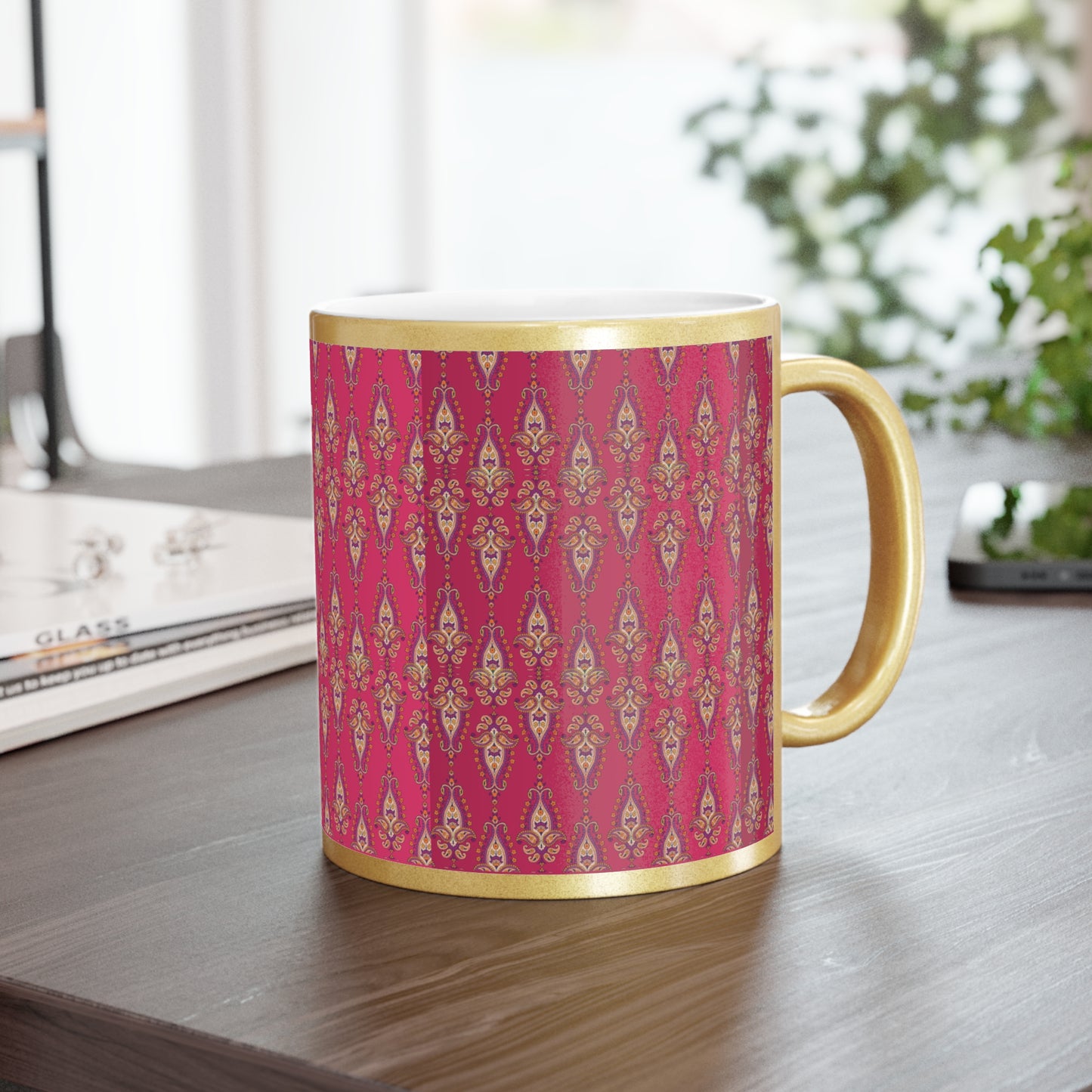 Metallic Coffee Mug Gold