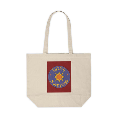 Canvas Shopping Tote