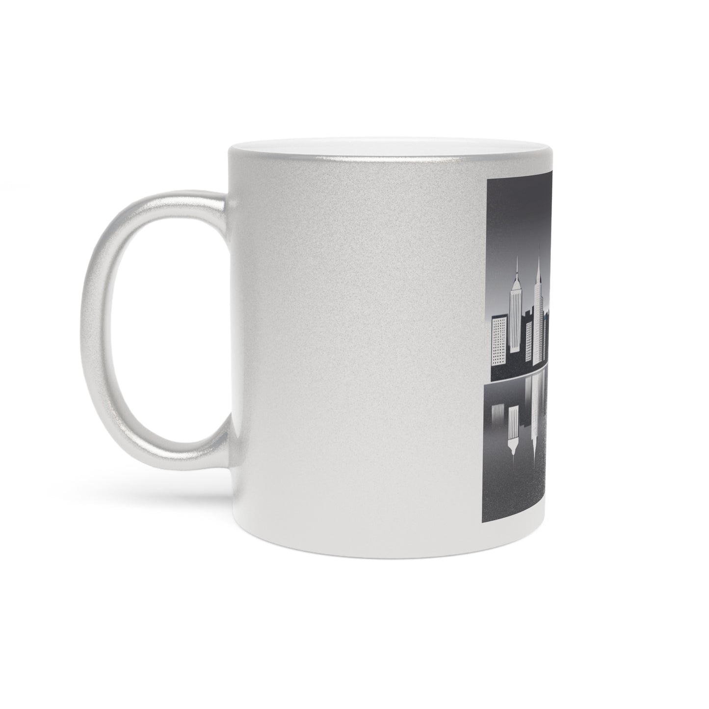 Metallic Mug Silver