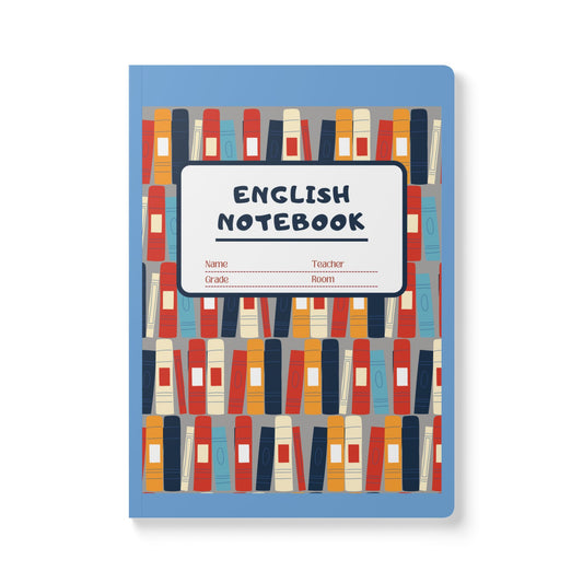 English Softcover Notebook