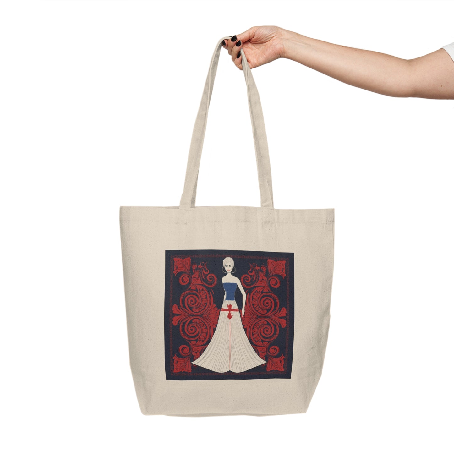 Canvas Shopping Tote