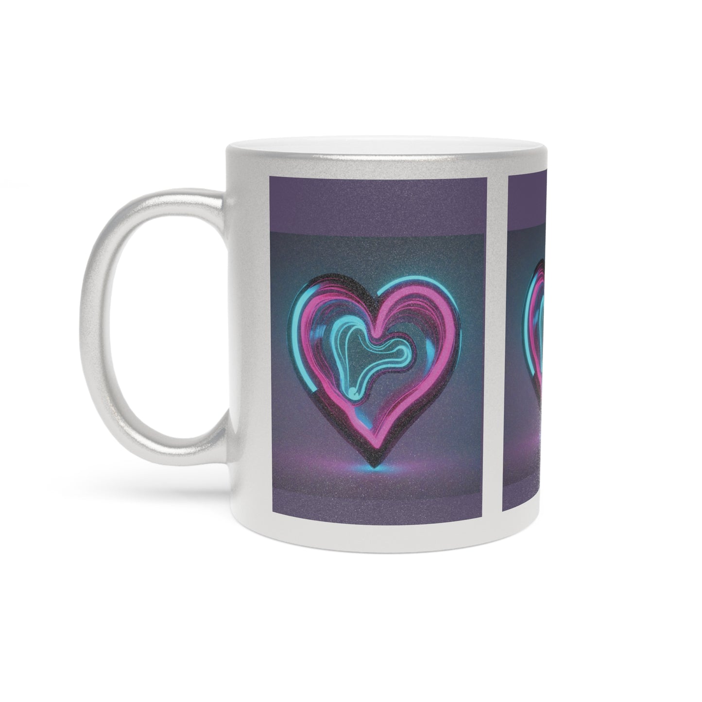 Metallic Coffee Mug Silver