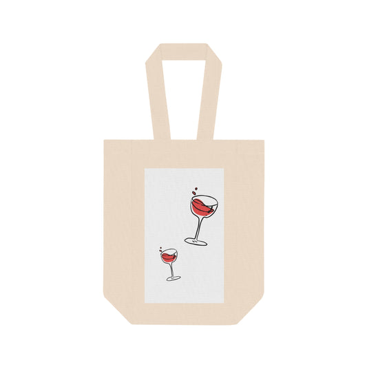 Double Wine Tote Bag