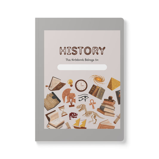 History Softcover Notebook