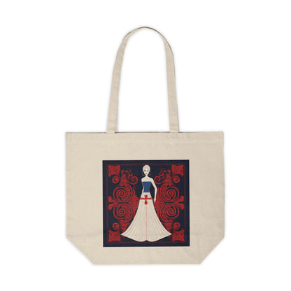 Canvas Shopping Tote