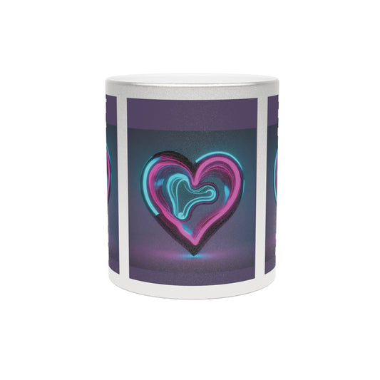 Metallic Coffee Mug Silver