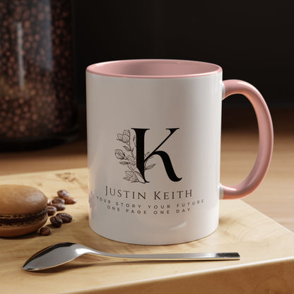 Justin Keith Brand Accent Coffee Mug, 11oz