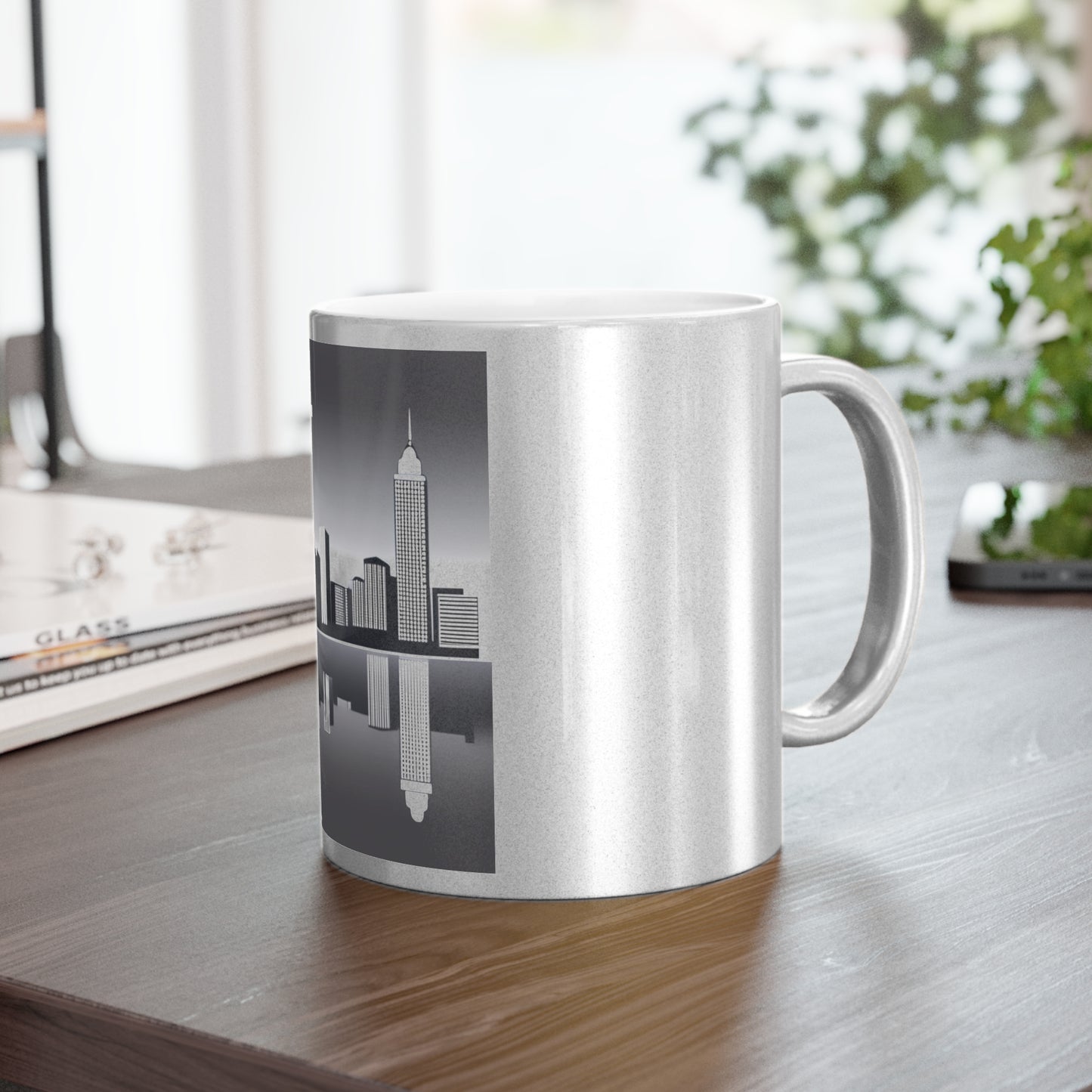 Metallic Mug Silver