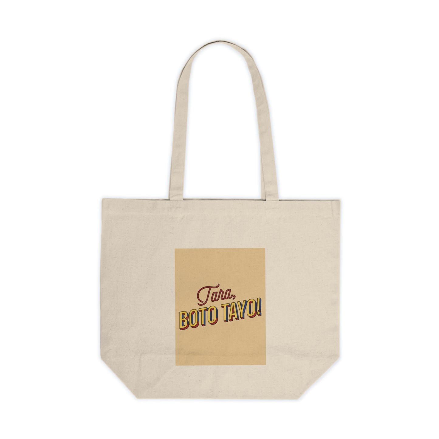 Canvas Shopping Tote