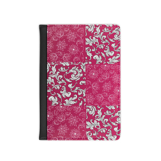 Fuschia Patchwork Passport Cover